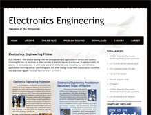 Tablet Screenshot of electronicspectrum.com
